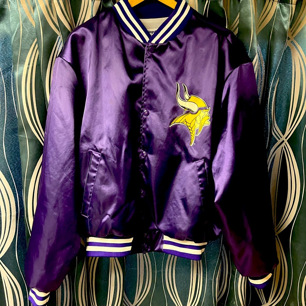 Super rare Minnesota Vikings varsity starter jacket